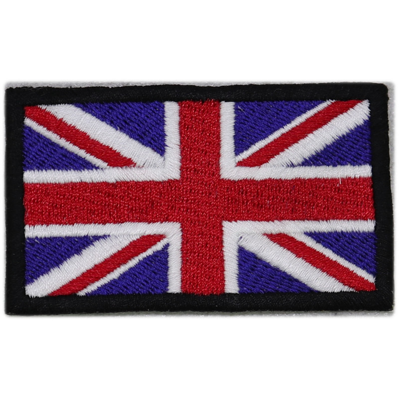7X4 Uk Embroidered Patch Badge Applique Iron on