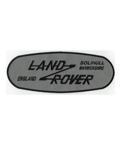 27X10 Land Rover Solihull Warwickshire Embroidered Patch Badge Applique Iron on