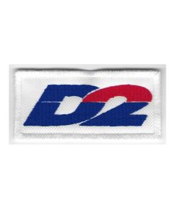 8X4 D2 Racing Sport Embroidered Patch Badge Applique Iron on