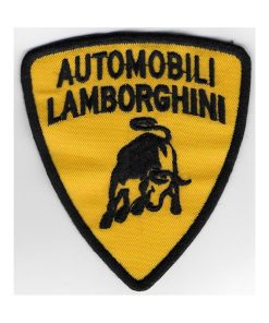 9X8 Automobili Lamborghini Embroidered Patch Badge Applique Iron on