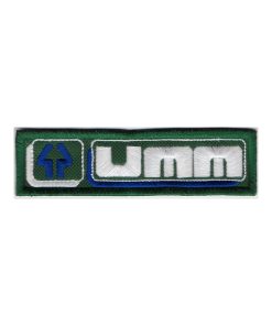 11X3 Umm União Metalo-Mecânica Embroidered Patch Badge Applique Iron on