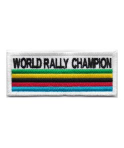 10X4 Fiat World Rally Champion Embroidered Patch Badge Applique Iron on