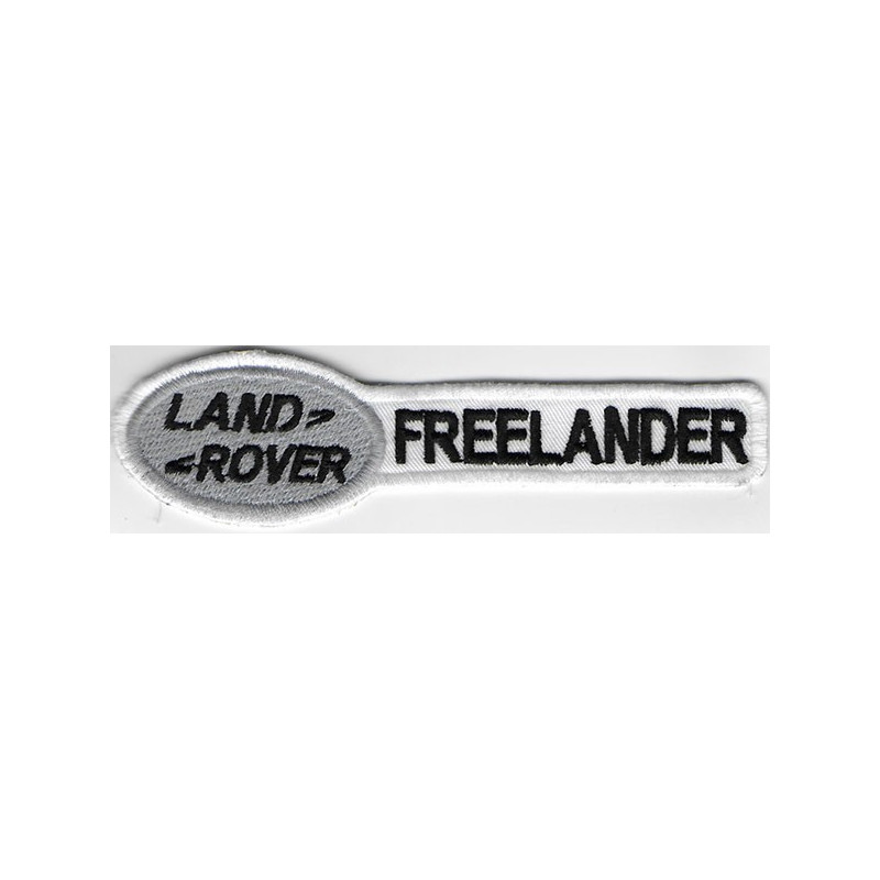 11X3 Land Rover Evoque White Embroidered Patch Badge Applique Iron on