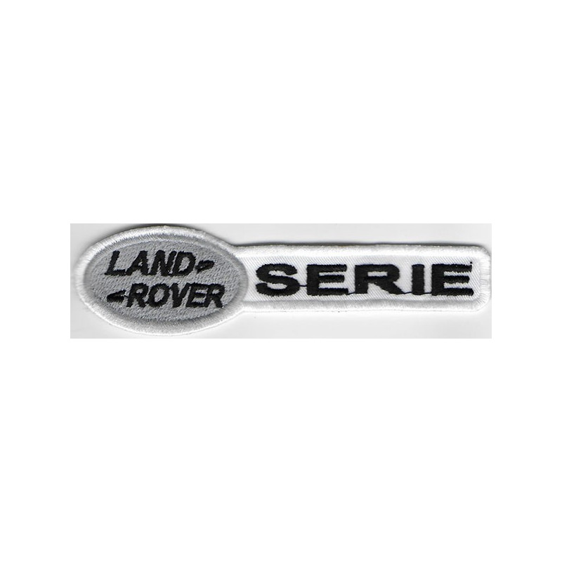 11X3 Land Rover Freelander White Embroidered Patch Badge Applique Iron on