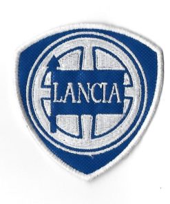 Embroidered Badge - Patch Sew On 73Mmx71Mm Lancia Embroidered Patch Badge Applique Iron on