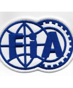 9X6 Fia Embroidered Patch Badge Applique Iron on