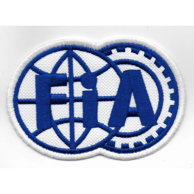 9X6 Fia Embroidered Patch Badge Applique Iron on