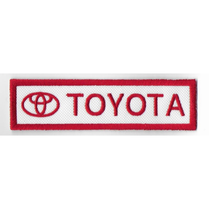 Sew On 11X3 Toyota Embroidered Patch Badge Applique Iron on