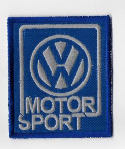 8X6 Vw Motorsport Volkswagen Embroidered Patch Badge Applique Iron on