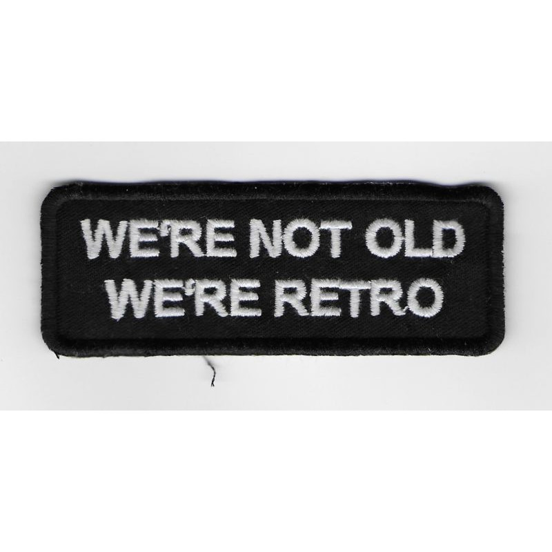 Embroidered Sew On Patch 10X3 Loud Pipes - Save Lives Embroidered Patch Badge Applique Iron on