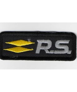 8X3 Rs Renault Sport Embroidered Patch Badge Applique Iron on