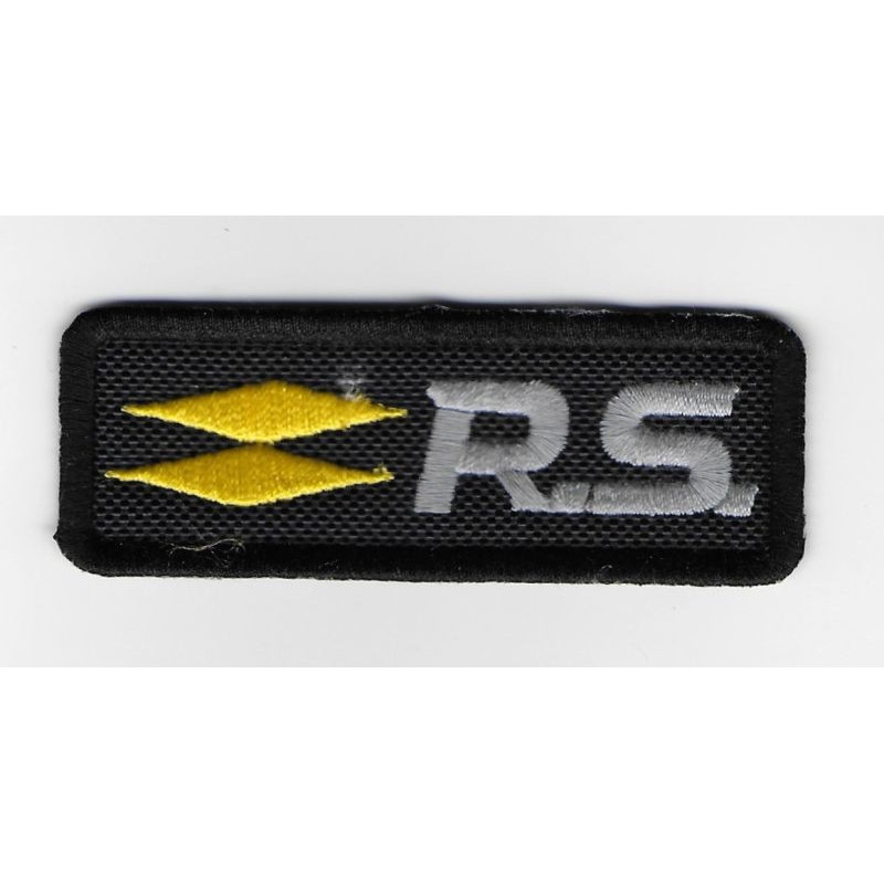 8X3 Rs Renault Sport Embroidered Patch Badge Applique Iron on