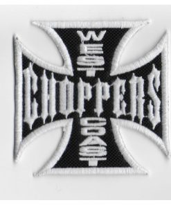 7X7 West Coast Choppers Embroidered Patch Badge Applique Iron on