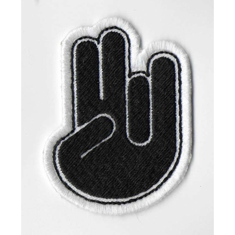 Embroidered Sew On Patch 6X6 Run Dmc Embroidered Patch Badge Applique Iron on