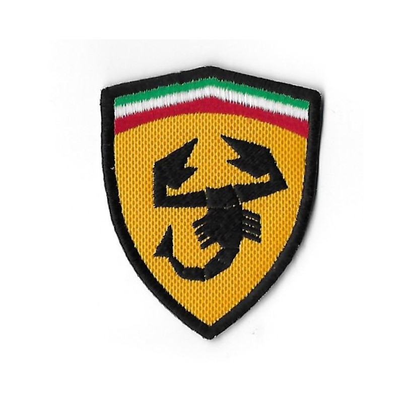 Mx54Mm Abarth Embroidered Patch Badge Applique Iron on