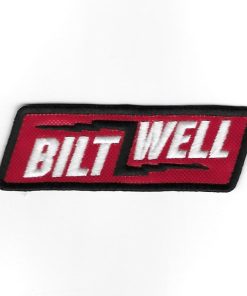 104Mmx33Mm Biltwell Embroidered Patch Badge Applique Iron on