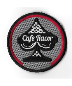 70Mmx70Mm Cafe Racer Embroidered Patch Badge Applique Iron on