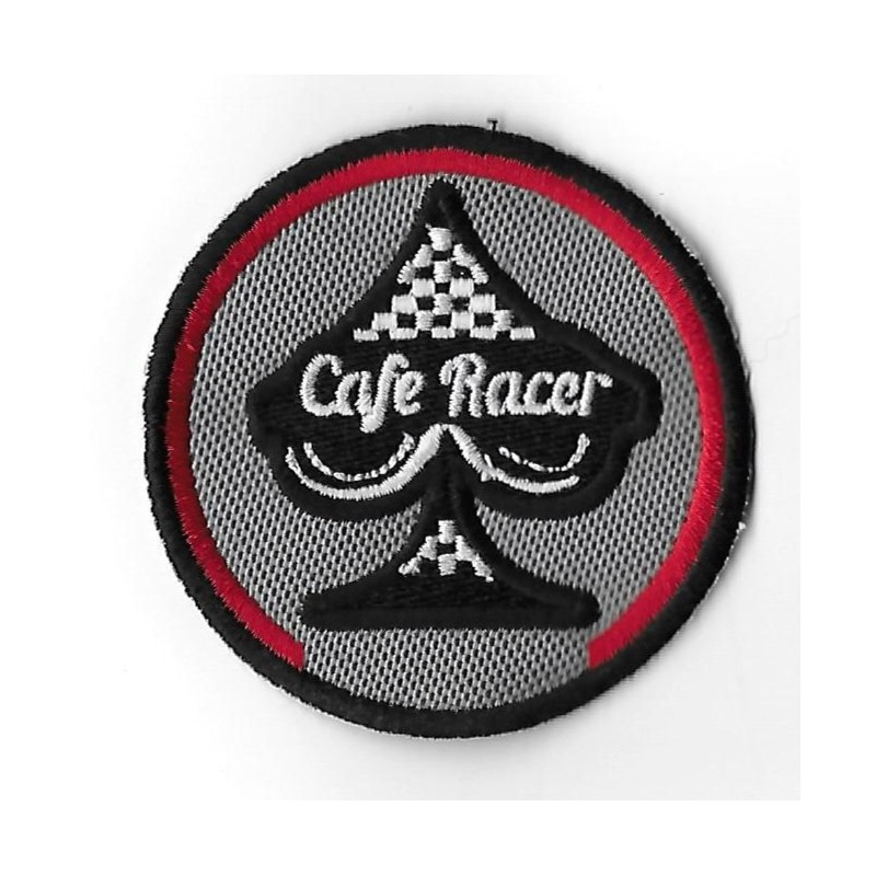 70Mmx70Mm Cafe Racer Embroidered Patch Badge Applique Iron on