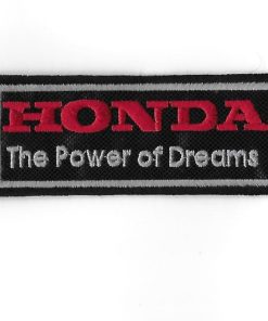 100Mmx40Mm Honda The Power Of Dreams Embroidered Patch Badge Applique Iron on