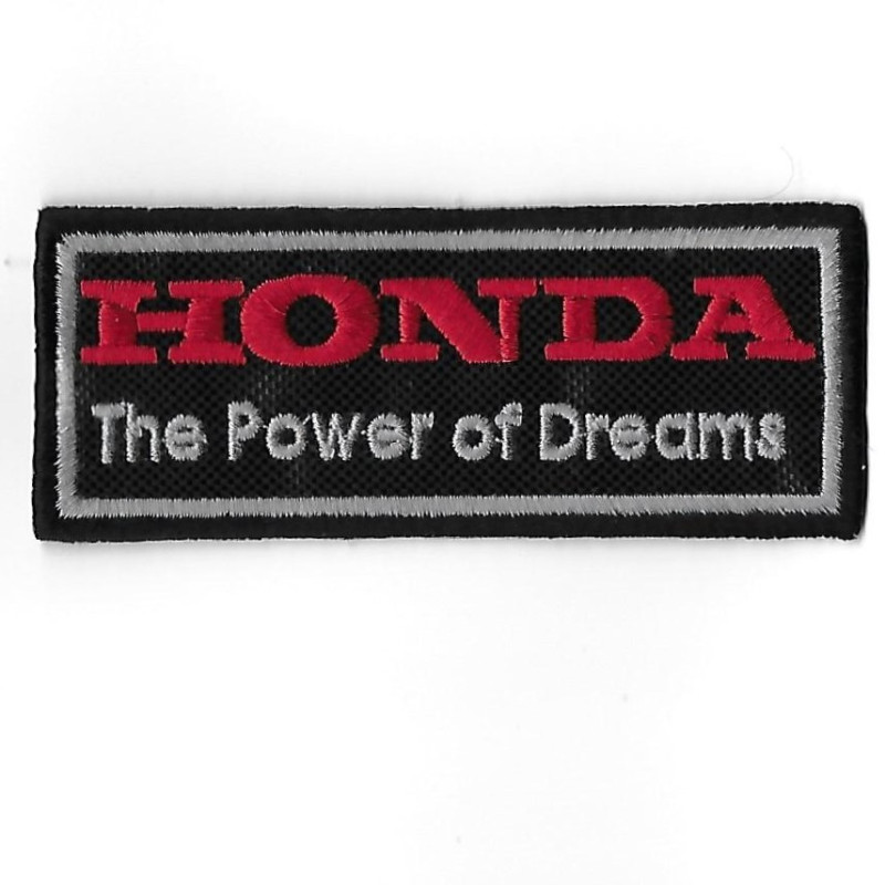 100Mmx40Mm Honda The Power Of Dreams Embroidered Patch Badge Applique Iron on