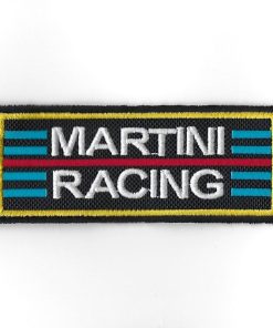 Martini Racing 100Mmx40Mm Embroidered Patch Badge Applique Iron on
