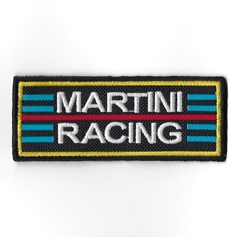 Martini Racing 100Mmx40Mm Embroidered Patch Badge Applique Iron on