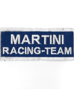 Martini Racing Team 100Mmx40Mm Embroidered Patch Badge Applique Iron on