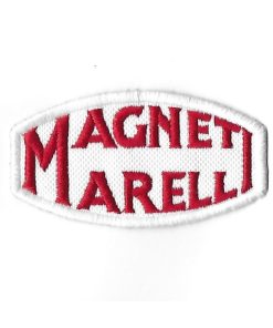 79Mmx43Mm Magneti Marelli Branco Embroidered Patch Badge Applique Iron on