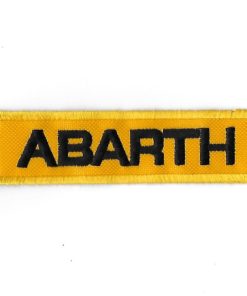112Mmx30Mm Abarth Embroidered Patch Badge Applique Iron on