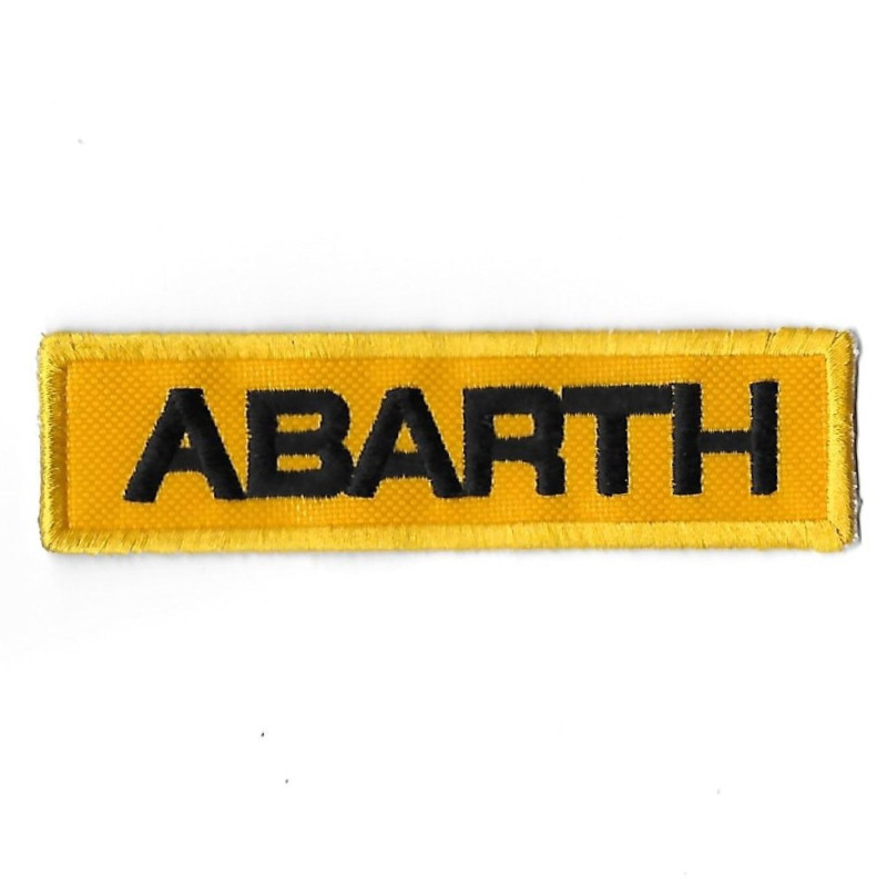 112Mmx30Mm Abarth Embroidered Patch Badge Applique Iron on