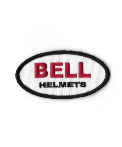 64Mmx34Mm Bell Helmets Embroidered Patch Badge Applique Iron on