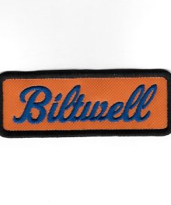 97Mmx35Mm Biltwell Embroidered Patch Badge Applique Iron on