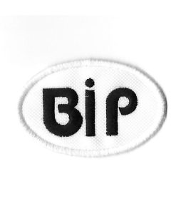 71Mmx46Mm Bip Embroidered Patch Badge Applique Iron on