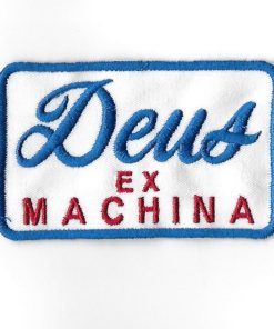 89Mmx55Mm Deus Ex Machina Embroidered Patch Badge Applique Iron on