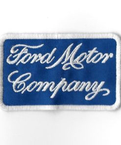89Mmx55Mm Ford Motor Company Embroidered Patch Badge Applique Iron on