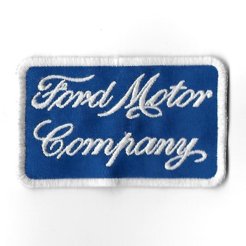 89Mmx55Mm Ford Motor Company Embroidered Patch Badge Applique Iron on