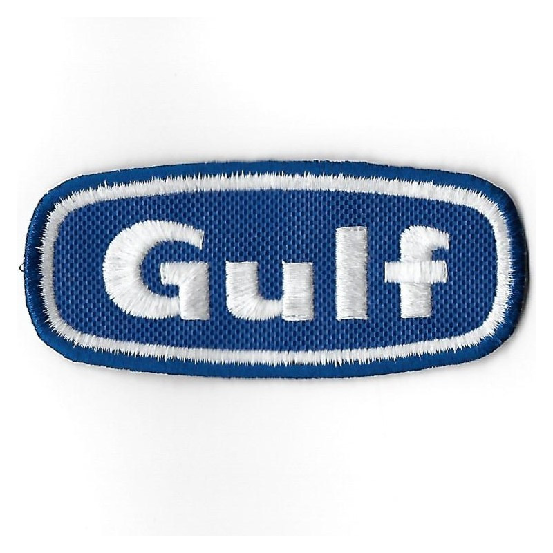 91Mmx41Mm Gulf Embroidered Patch Badge Applique Iron on