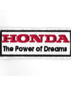 100Mmx40Mm Honda The Power Of Dreams Embroidered Patch Badge Applique Iron on