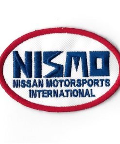 89Mmx59Mm Nismo Nissan Motorports International Embroidered Patch Badge Applique Iron on