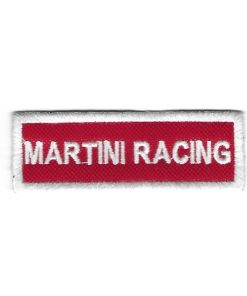 86Mmx29Mm Martini Racing Embroidered Patch Badge Applique Iron on