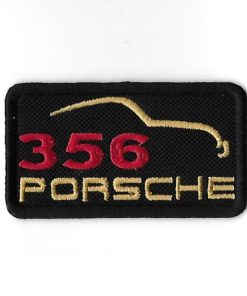 82Mmx46Mm Porsche 356 Embroidered Patch Badge Applique Iron on