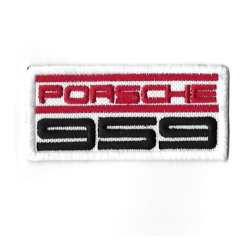 80Mmx38Mm Porsche 959 Embroidered Patch Badge Applique Iron on