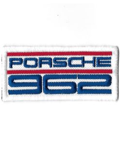 80Mmx38Mm Porsche 962 Embroidered Patch Badge Applique Iron on