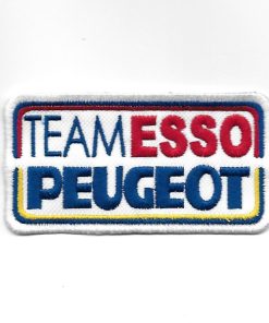 96Mmx51Mm Team Peugeot Esso Embroidered Patch Badge Applique Iron on