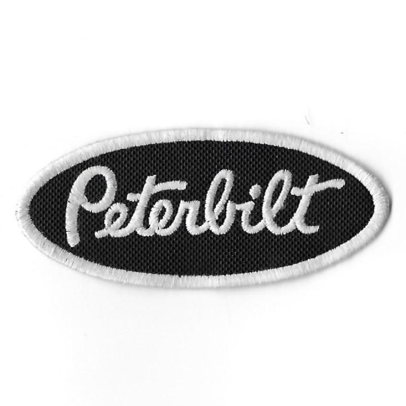 100Mmx44Mm Peterbilt Embroidered Patch Badge Applique Iron on