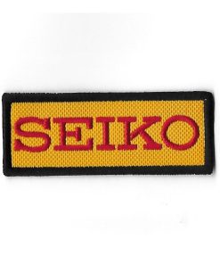 80Mmx31Mm Seiko Embroidered Patch Badge Applique Iron on