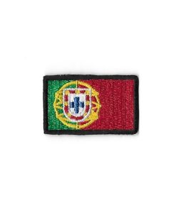 45Mmx28Mm Flag Portugal Embroidered Patch Badge Applique Iron on