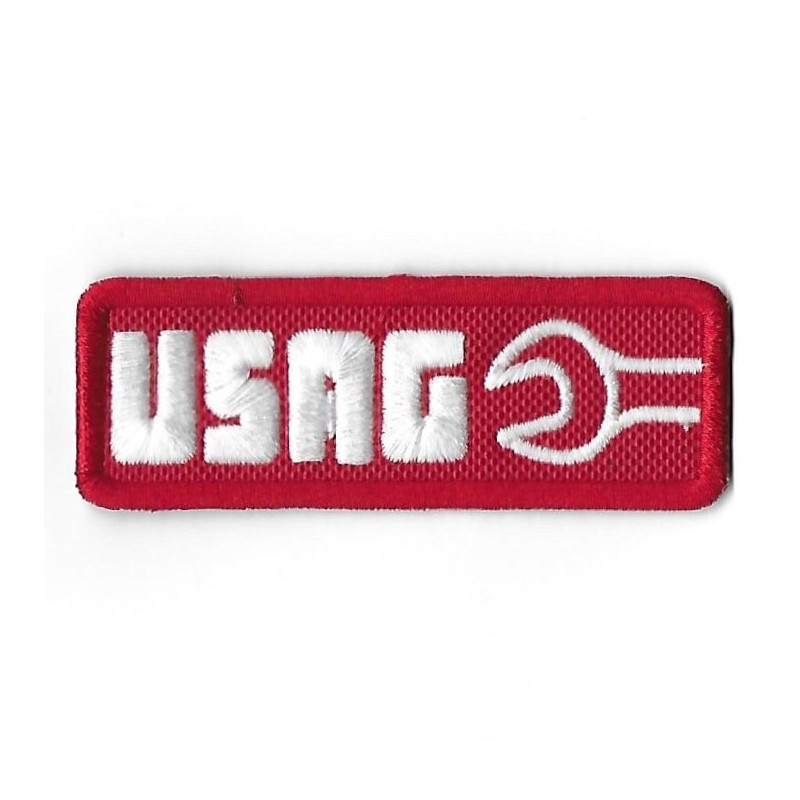 82Mmx29Mm Usag Embroidered Patch Badge Applique Iron on