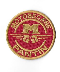 70Mmx70Mm Motobecane Pantin Embroidered Patch Badge Applique Iron on