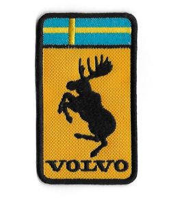 90Mmx52Mm Volvo Sweden Embroidered Patch Badge Applique Iron on